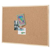 QUARTET ECONOMY CORKBOARD 600 X 450MM PINE FRAME