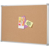 QUARTET PENRITE CORKBOARD ALUMINIUM FRAME 1200 X 1200MM