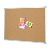 QUARTET PENRITE CORKBOARD ALUMINIUM FRAME 1800 X 1200MM