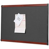 QUARTET PRESTIGE FABRIC BOARD 900 X 600MM GREY DIAMOND