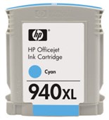 HP C4907AA 940XL INK CARTRIDGE HIGH YIELD CYAN