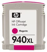 HP C4908AA 940XL INK CARTRIDGE HIGH YIELD MAGENTA