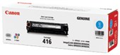 CANON CART416 TONER CARTRIDGE CYAN