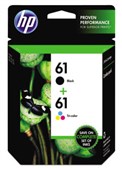 HP CR311A NO 61 INK CARTRIDGE PACK BLACK  COLOUR