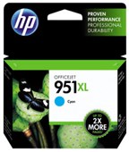 HP CN046AA 951XL INK CARTRIDGE HIGH YIELD CYAN