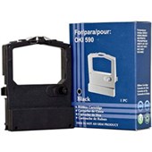 ICON 590591520521 590RIB OKI COMPATIBLE PRINTER RIBBON BLACK