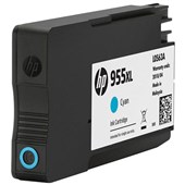 HP L0S51AA 955 INK CARTRIDGE CYAN