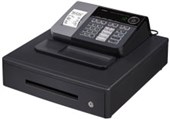 CASIO SES10 CASH REGISTER W410 X D450 X H205MM BLACK