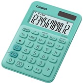 CASIO DESKTOP CALCULATOR MS20UC 12 DIGIT GREEN