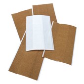 HELPIT DRESSING STRIP FABRIC WITH ABSORBANT PAD W60 X L100MM FLESH PACK 10