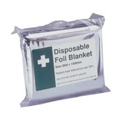 HELPIT BLANKET DISPOSABLE W1300 X L2100MM SILVER