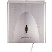 PACIFIC DX32 TOILET TISSUE DISPENSER JUMBO SINGLE STAINLESS STEEL