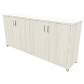 ZEALAND CREDENZA W1800 X D400 X H835MM WITH 50MM FEET COASTAL ELM
