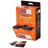 PROCHOICE AFW100 LENS WIPES ANTIFOG INDIVIDUALLY WRAPPED BOX 100