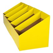 MARBIG BOOK BOX LARGE YELLOW PACK 5