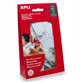 APLI STRUNG TICKETS 22 X 35MM WHITE PACK 100