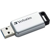 VERBATIM STORENGO SECURE PRO FLASH DRIVE USB 30 64GB GREY