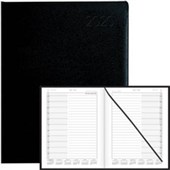 COLLINS DIARY APPOINTMENT MANAGEMENT MDA51 BLACK DAY PER PAGE EVEN YEAR