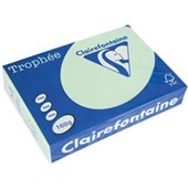 TROPHEE COLOURED PAPER A4 160GSM PASTEL GREEN PACK 250