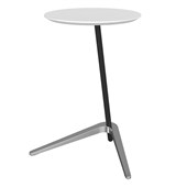 KNIGHT PIVOT TABLET TABLE WHITE