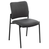 EDEN POLO VISITOR CHAIR DOLLY CHARCOAL