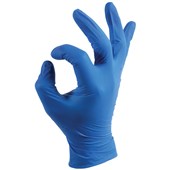 ESKO HIGH FIVE DISPOSABLE GLOVE NITRILE SENSOR PLUS LARGE BOX 100