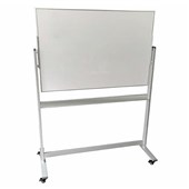 QUARTET PENRITE SLIMLINE PORCELAIN MOBILE WHITEBOARD 1200 X 900MM