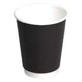 COASTAL DISPOSABLE CUP HOT DOUBLE WALL 12OZ PACK 25