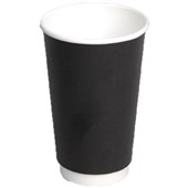 COASTAL DISPOSABLE CUP HOT DOUBLE WALL 16OZ PACK 25