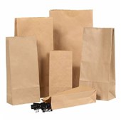 HEAVY DUTY BLOCK BOTTOM NO 2 PAPER BAG PACK 500