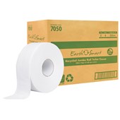 EARTHSMART TOILET TISSUE 2 PLY 300M ROLL CTN 8