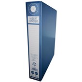 OSC INSERT BINDER A4 4D 38MM BLUE