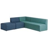 EDEN SEATTLE SOFT SEATING MODULAR GROUP KEYLARGO NAVY