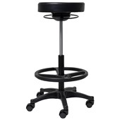 BURO POLO ARCHITECTURAL STOOL BLACK