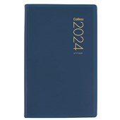 COLLINS DIARY POCKET A71P W74 X L105MM NAVY DAY PER PAGE EVEN YEAR