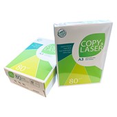 COPY AND LASER COPY PAPER A3 80GSM PACK 500 SHEETS