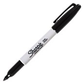 SHARPIE PERMANENT MARKER FINE BULLET 10MM BLACK