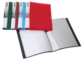ESSELTE DISPLAY BOOK 20 POCKET A4 BLACK
