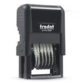TRODAT 4846 PRINTY NUMBERER STAMP 6 BAND 4MM BLACK
