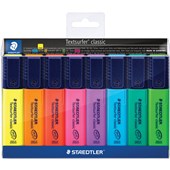 STAEDTLER 364 TEXTSURFER CLASSIC HIGHLIGHTER CHISEL ASSORTED PACK 8