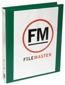 FM INSERT RINGBINDER POLYPROPYLENE 2D 50MM A4 GREEN