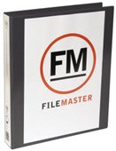 FM INSERT RINGBINDER POLYPROPYLENE 3D 50MM A4 BLACK