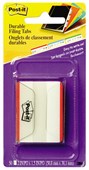 POSTIT 686F50RD DURABLE FILING TABS LINED 50MM RED PACK 50