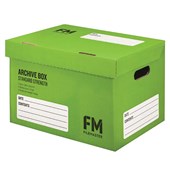 FM ARCHIVE BOX W384 X H284 X D262MM GREEN