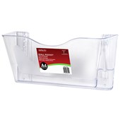 DEFLECTO DOCUPOCKET WALL POCKET LANDSCAPE A4 CLEAR
