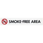 ACME SAFETY SIGN PLASTIC W55 X L330MM SMOKE FREE AREA