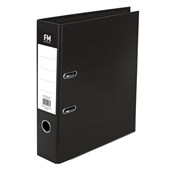 FM VIVID LEVER ARCH FILE A4 CAT BLACK