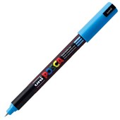 POSCA PC1MR PAINT MARKER BULLET ULTRA FINE 07MM LIGHT BLUE