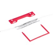 AVERY 44009R TUBECLIP RED BOX 100